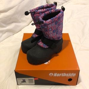 northside snow boots kids size 11